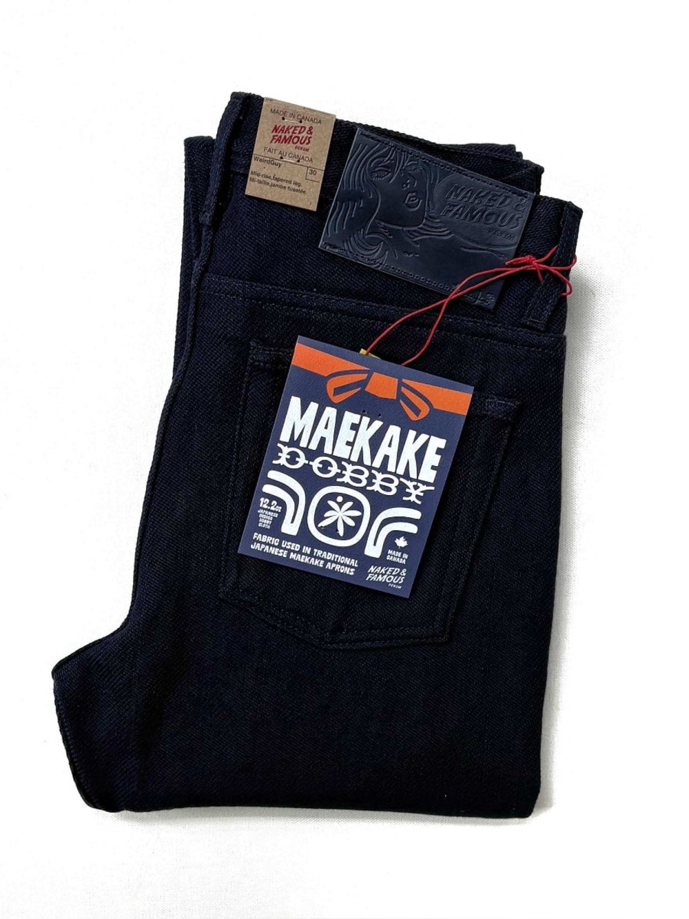 Naked & Famous Denim Maekake Dobby Jeans - Weird Guy Fit